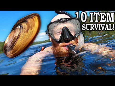 Eating Only What We Catch for 72 Hours | Amazing 3 Day, 10-Item Survival Challenge!