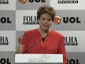 Dilma no debate do UOL - Aviação