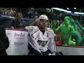 The Vancouver Green Men, clad in RootSuit spandex bodysuits, terrorize opponents in the penalty box during the 2010 NHL Playoffs.