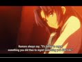 Mercury does a voice clip for Ryoko.