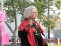 Linda Duncan at Grandmothers for Africa rally