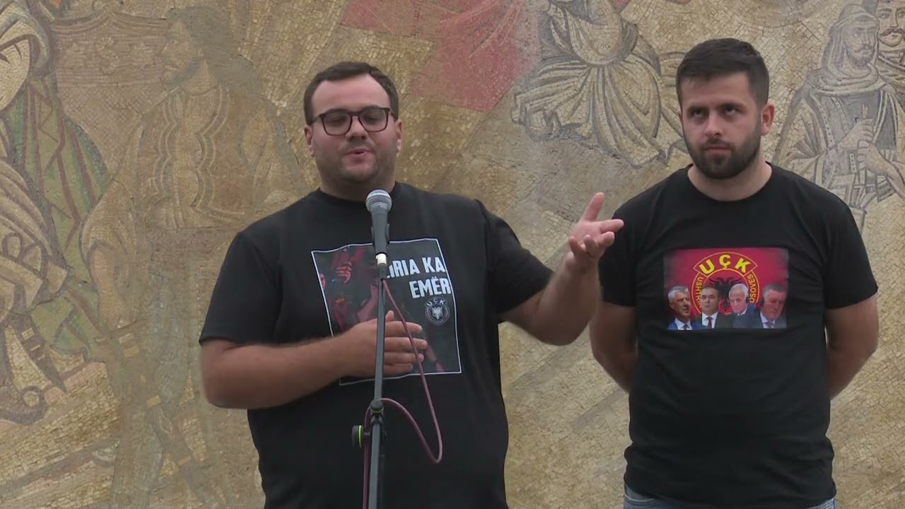 Shkupi protestoi në mbështetje të UÇK-së (VIDEO)
