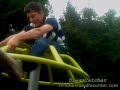 Frew on spinning tent
