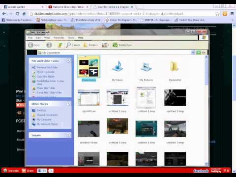how to install cs 1.6 skins