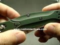www.customtacticals.com - Review of the Warren Osborne designed BM940 Folding knife. This knife uses the famous Benchmade Axis Lock.