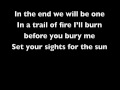 Pendulum - Propane Nightmares W/ Lyrics.