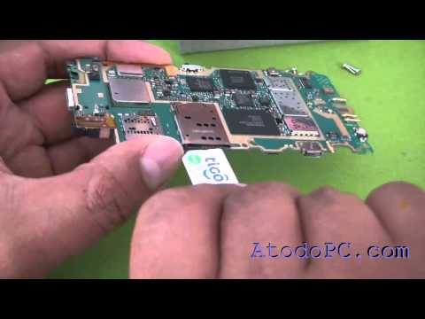 como desarmar desmontar abrir un celular Nokia N8