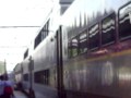 MBTA Commuter Rail train inbound