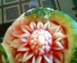 watermelon carving,pepene sculptat by TIRON GABI[ROMANIA]