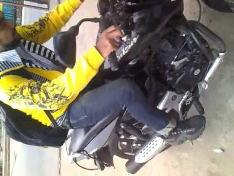 how to start bajaj discover without key