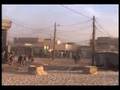 Camera on tank during fight in Baghdad