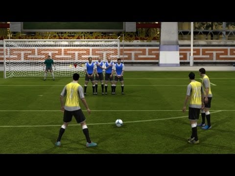 how to kick free kick in fifa 13