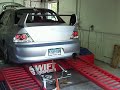 evo 8 dyno rear view