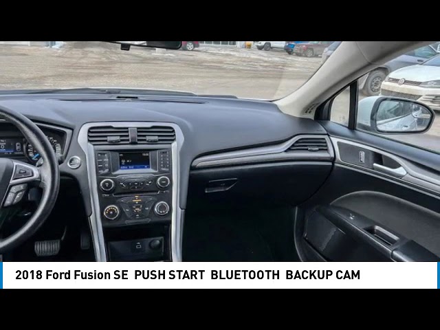 2018 Ford Fusion SE | PUSH START | BLUETOOTH | BACKUP CAM in Cars & Trucks in Strathcona County