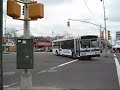NYC MTA LGA Orion VII, 91 TMC 8166, and Orion V 5946