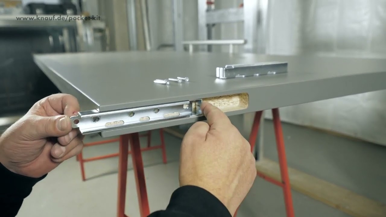 Knauf Pocket Kit инсталиране на запълващите елементи Izolacii.eu