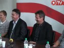 Konferencja przed derbami