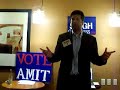 Amit Singh for Congress at 1021 Fund Raiser