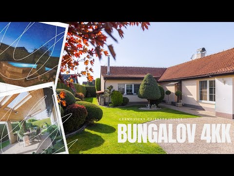 Video Prodej kompaktního bungalovu s udržovanou zahradou | Šestajovice