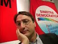 L'on. Claudio Fava a Vicenza per presentare il suo libro 