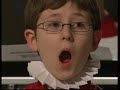 a lovely rendition of a lovely carol. the first soloist is james orrell who was a finalist in this year's bbc radio 2 young chorister of the year. he should have won !!!!!!!