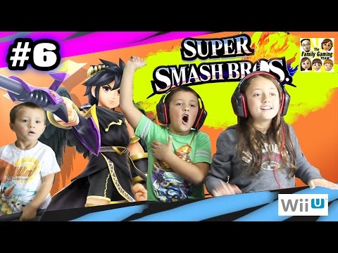 Lexi fights Dark Pit! Super Smash Bros Wii U Battle w/ MIKE: Part 6 (Face Cam Foe Challenge)