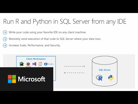 How To Run R & Python in SQL Server from Jupyter Notebooks or any IDE
