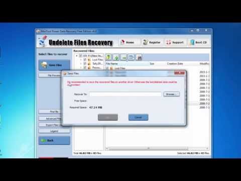 How to Recover Lost Data Using Mini Tool Power Data Recovery