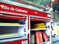 Visite � la caserne de pompiers du Boulevard St-Raymond