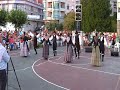 galician traditional folk dance: pasodobre muiñeira do chao