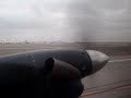 Takeoff from Cleveland on a Beechcraft 1900