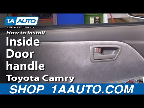 How To Install Replace Inside Door handle Toyota Camry 97-01 1A Auto.com
