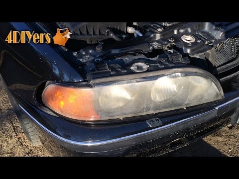 DIY: BMW E39 Headlight Removal