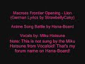 Anime Song Battle #1 by Hana-Board - Miku Hatsune