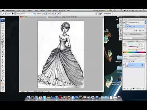 how to isolate lineart in photoshop