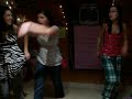 kim , sakura , and steph's pom tryout routine thingy