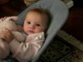 Lucia in the Blue Chair. Lucia in the Blue Chair.