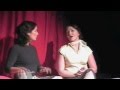 BKu's Othello - Emilia (Petra Elliott) and Desdemona (Felicity Hartfield)