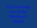 fire coming out of the monkeys head - Gorillaz