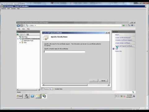 how to create self signed certificate for rdp