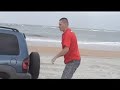 How to get stuck on the beach!