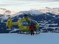 Gallus 1 Rettungshubschrauber Start auf dem Golm Gallus 1 Rettungshubschrauber Start auf dem Golm