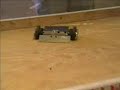 rumble melee of 3 pound beetleweight robots at pennbots fall 2007 in boiling springs, pa. aggravator won the rumble in under 30 seconds by depositing 3 robots (vertical spinner 