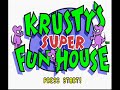 area 1 music for the snes version of krusty's super fun house
