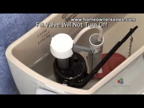 how to adjust wdi fill valve