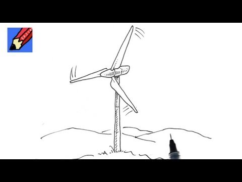 how to draw wind