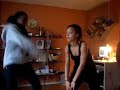 Binta, Vendela o Mathilde övar Street dance Binta, Vendela o Mathilde övar Street dance