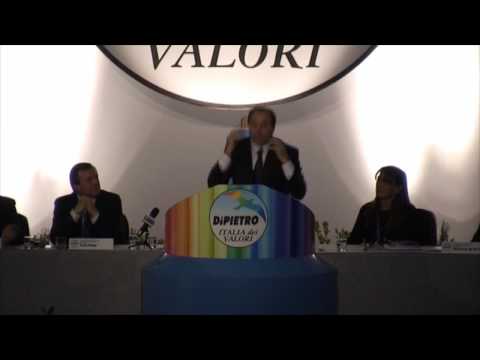 Congresso Nazionale Italia dei Valori - Discorso Antonio Di Pietro - Parte 2