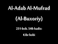 Al Adab Al Mufrad (251-bob/548-hadis) Kibr Bobi Al Adab Al Mufrad (251-bob/548-hadis) Kibr Bobi