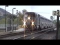 Amtrak Surfliner and Coaster Trains, San Diego, Great K5LA action, 9/13/09